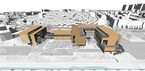 2021년 12월 완공될 남촌동복합청사 조감도(사진제공=오산시청)