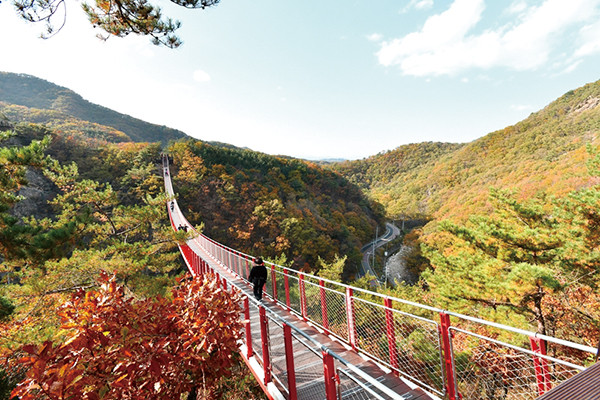 파주시 감악산 출렁다리. (사진제공=파주시청)