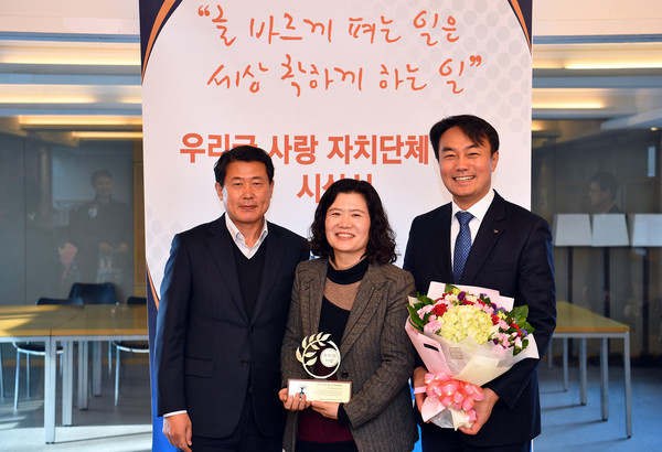 하남시는 지난 12일 ‘2019 우리글 사랑 자치단체상’ 소통부문에서 대상을 차지했다고 15일 밝혔다. (사진제공=하남시청)