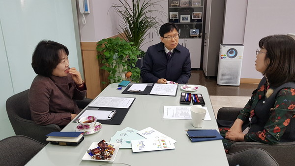동두천시 부시장으로 취임한 송기헌 부시장이 취임 다음 날부터 신속한 시정현황 파악을 위해 각 사업소 및 주요시설 등 현장 방문을 먼저 시작했다. (사진제공=동두천시청)