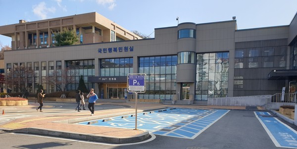 파주시는 행정안전부와 국민권익위원회가 공동으로 실시한 ‘2019년 민원서비스 종합평가’에서 최우수 지자체로 선정됐다. 사진은 파주시청 전경. (사진=중앙신문DB)