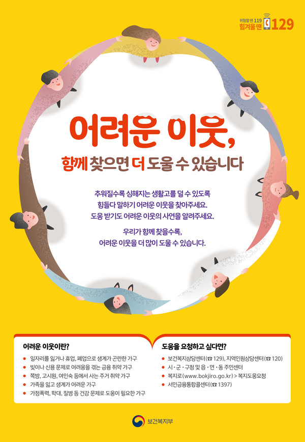 화성시가 아파트 거주 위기가구 일제조사를 한다.(포스터제공=화성시청)