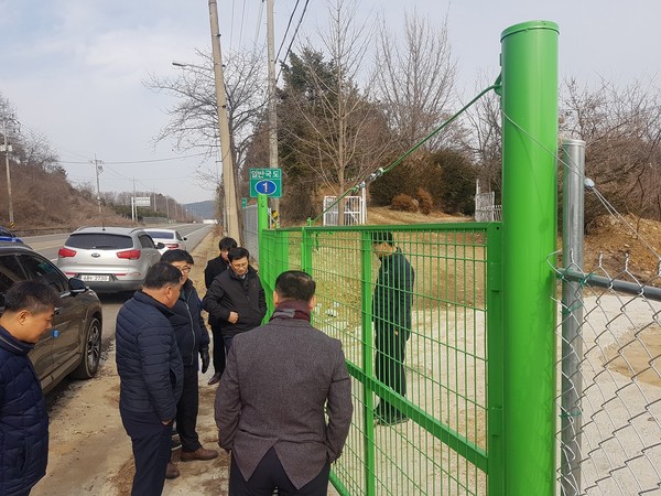 파주시는 22일 아프리카 돼지열병(ASF)으로 4개월 가까이 중단된 DMZ 관광의 조속한 재개를 위해 관광지의 방역을 대폭 강화하고, 현장점검을 실시했다. (사진제공=파주시청)