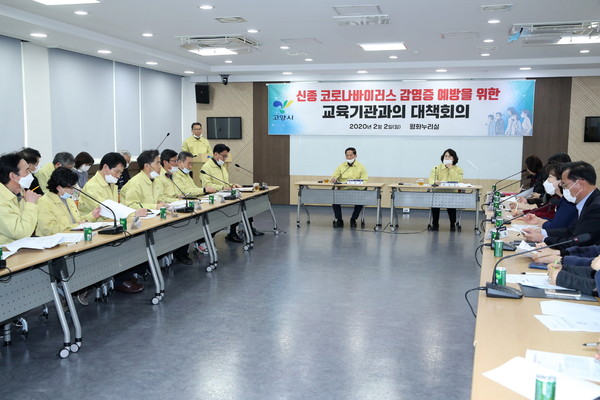 고양시는 신종 코로나바이러스 감염증 확산에 따라 2일 고양시 관내 어린이집 769곳에 대해 3일부터 9일까지 휴원 명령을 전격 결정했다. (사진제공=고양시청)