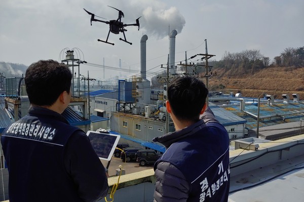 경기도광역환경관리사업소가 도내 환경오염물질 배출사업장 단속을 실시한다. (사진=경기도 제공)