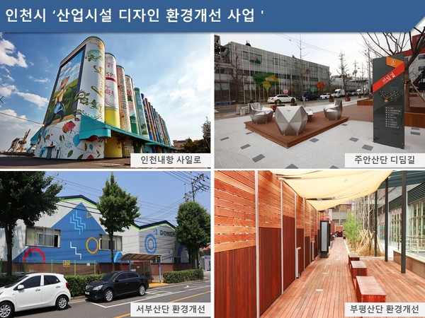 인천시 산업시설 디자인 환경개선 사업(2016년~2019년) (사진제공=인천시청)