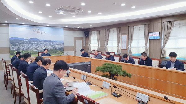 동두천시는 지난 14일 송기헌 부시장 주재 하에 2020년 상반기 지방재정 신속집행 추진계획 보고회를 개최했다. (사진제공=동두천시청)