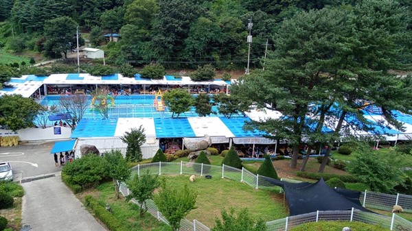 더초리골 수영장 (사진제공=파주시청)