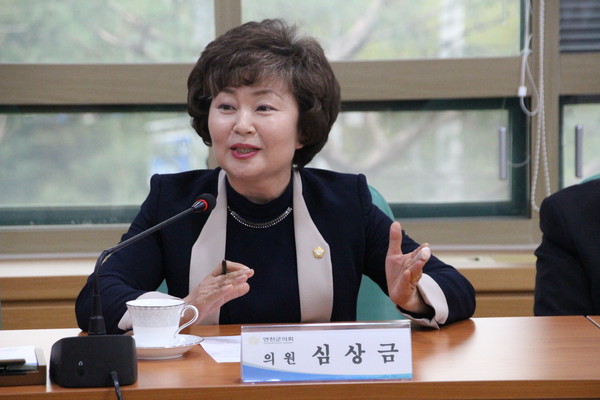 연천군의회의 유일한 재선 의원인 심상금 의원과 군의정에 대한 인터뷰를 진행했다. (사진제공=심상금 의원실)