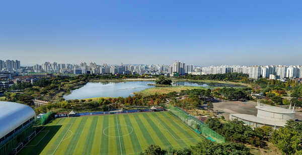 60여년 만에 되찾은 이름, ‘만석거’ 전경. (사진제공=수원시청)