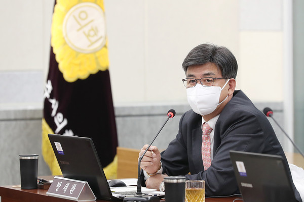 방세환 광주시의회 부의장. (사진=장은기 기자)