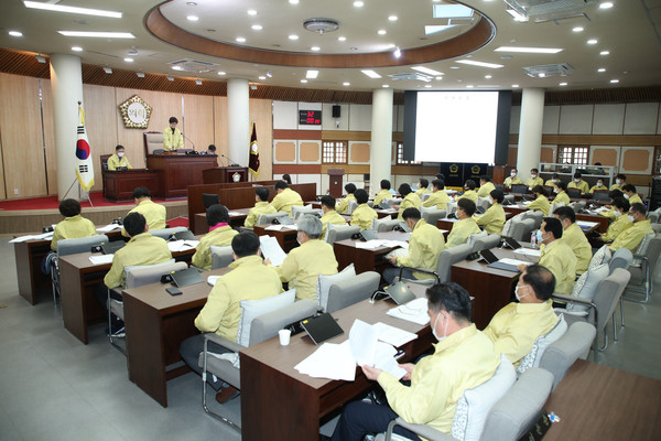 고양시의회 제240회 임시회 1차 본회의 모습. (사진제공=고양시의회)
