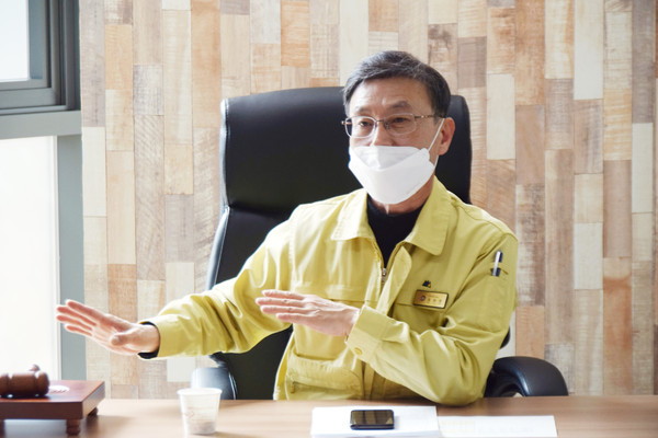 정하영 김포시장이 “지금의 어려움을 이겨내고 새로운 김포의 100년을 준비하자”고 강조했다. (사진제공=김포시청)