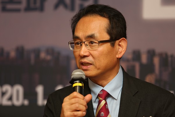 미래통합당이 청년, 장애인 비하 발언으로 논란이 된 김대호 후보(서울 관악구갑)를 제명시켰다. (사진=장민호 기자)