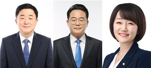 4·15총선 안양 3개 선거구 강득구(만안)·민병덕(동안갑)·이재정(동안을). (사진제공=)