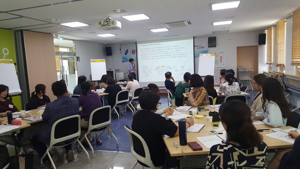 사진은 지난해 퍼실리테이터 양성 교육 모습. (사진제공=용인시청)