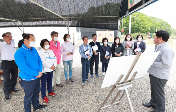 광주시의회는 ‘2020년도 행정사무감사’를 대비한 현지 확인 점검 활동을 18~19일 양일간에 걸쳐 실시했다. (사진제공=광주시의회)