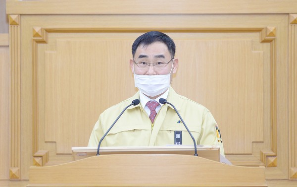 조인연 의원(파주시의회)은 ‘6.25 전쟁’ 발발 70주년을 맞이해 ‘파주시 6.25 전쟁 민간인 희생자 위령사업 지원 등에 관한 조례안'을 발의했다. (사진=박남주 기자)