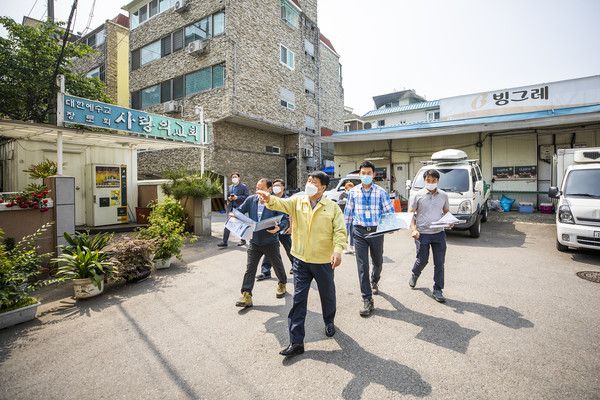 계양구가 지난 3일부터 9일까지 장기미집행 도시계획시설을 현장점검을 실시했다. (사진제공=계양구청)