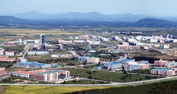 사진은 개성공단 전경, (사진=중앙신문DB)