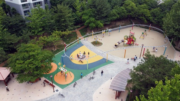 사진은 민백어린이공원 전경. (사진제공=안양시청)