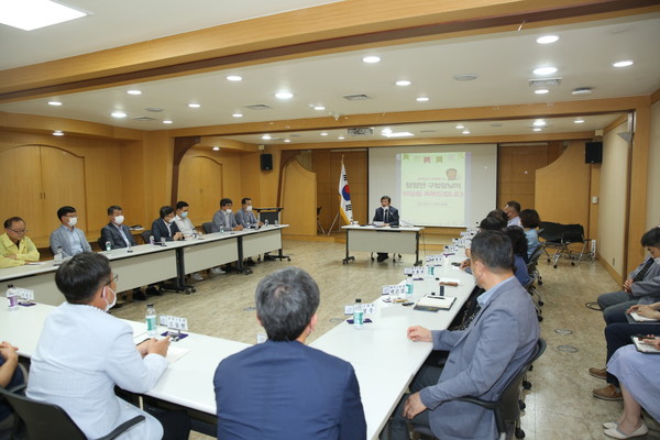 지난 6일 정영안 고양 일산동구청장이 제11대 구청장으로 취임했다. (사진제공=고양시청)