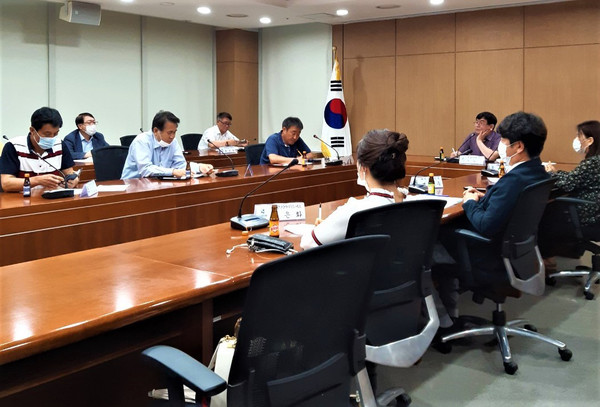 이천시는 지난 7일 시청 중회의실에서 9차 채움모니터 간담회를 가졌다. (사진제공=이천시청)