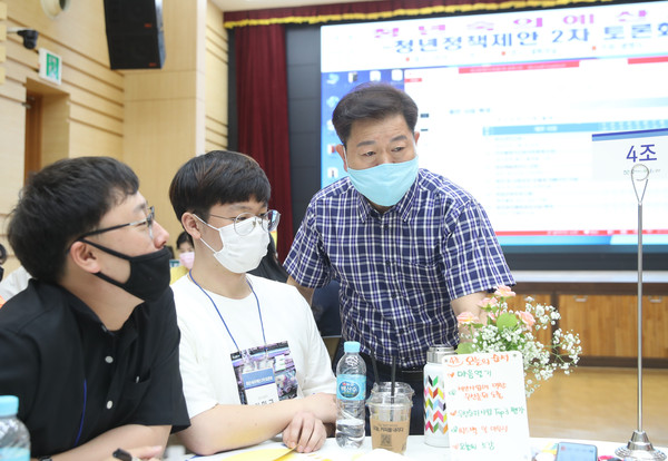 광명시는 지난 11일 시청 대회의실에서 두번째 ‘50억 청년숙의예산 토론회’를 개최했다. (사진제공=광명시청)