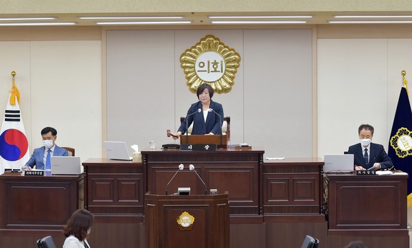 부평구의회가 13일부터 17일까지 5일간의 일정으로 제238회 임시회를 개회했다. (사진제공=부평구의회)