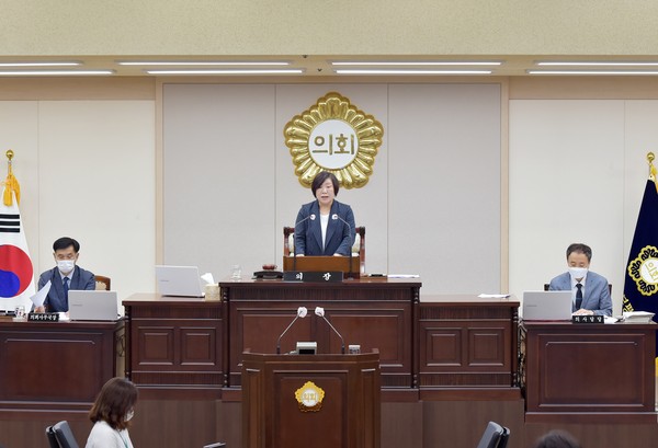 부평구의회가 17일 제238회 임시회 제2차 본회의를 끝으로 5일간의 회기일정을 마무리했다. (사진제공=부평구의회)