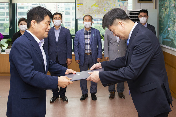 계양구는 20일 신임 이승학(李承學) 부구청장이 취임했다고 전했다. (사진제공=계양구청)