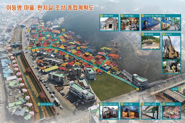이등병마을 계획도 (사진제공=파주시청)