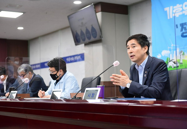 화성시가 지속가능발전목표와 연계한 ‘화성형 그린뉴딜 종합계획’을 수립하고 오는 2025년까지 2조15000억 원을 투자하겠다고 28일 밝혔다. (사진제공=화성시청)