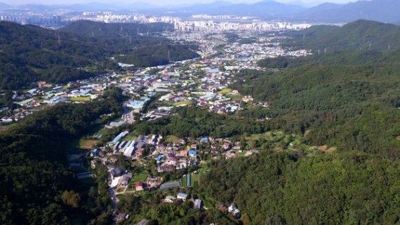 하남도시공사는 지난 7일 국토교통부 고시 제2019-558(2019.10.15.)호로 지정된 '하남교산 공공주택지구'에 편입된 토지·물건 등에 대한 보상계획을 공고 했다고 9일 밝혔다. 사진은 하남교산 공공주택지구 (사진제공=하남시청)