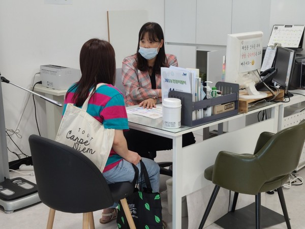 맞춤형 운동 상담 (사진제공=양주시청)