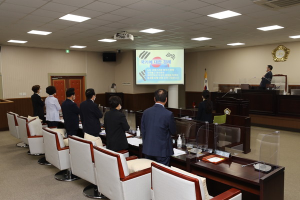 동구의회는 7일부터 17일까지 11일간 일정으로 제245회 동구의회 임시회를 개회했다. (사진제공=동구의회)