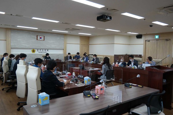 경기도의회 제346회 임시회 제4차 경제노동위원회가 14일에 개최됐다. (사진제공=경기도의회)