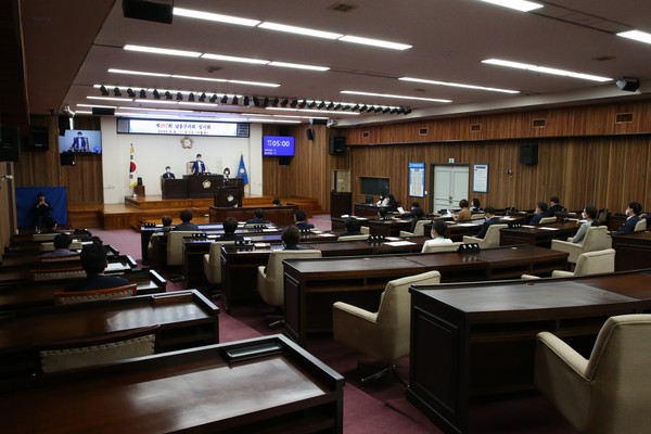 인천시 남동구의회가 행정사무감사를 위해 구민들로부터 의견을 수렴한다. (사진제공=남동구청)