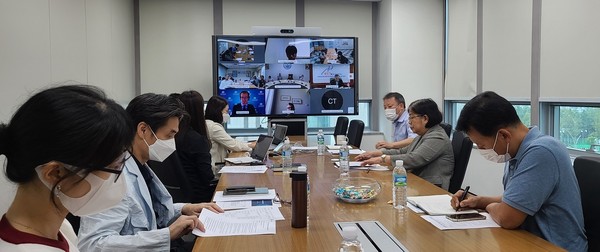 APEC기후센터는 17일 아시아태평양경제협력체 10개 회원국 기상청과 이상기후 현황·대응방안을 공유키 위해 ‘2020년도 APEC기후센터 회원국 실무단 회의’를 개최했다. (사진제공=APEC기후센터)