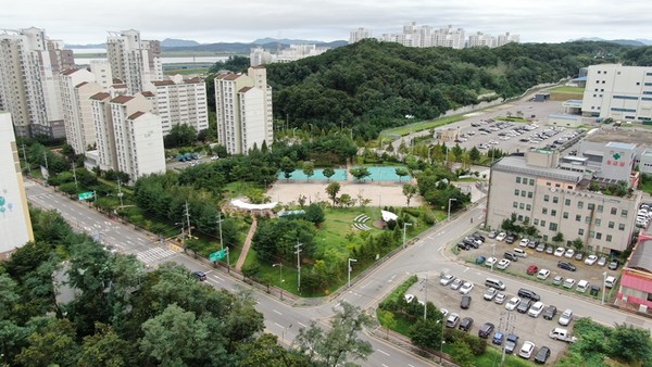 ‘문산중앙도서관’ 건립부지 모습. (사진=중앙신문DB)