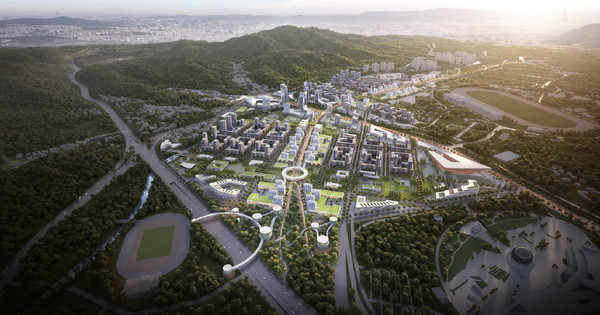 과천도시공사는 과천 공공주택지구 개발사업 참여 동의안을 과천시의회에 상정했으나 두 차례에 걸쳐 부결된데 대해 책임을 통감한다며 시의회가 지적한 사항에 대해 적극적으로 수용하고, 협력하겠다는 입장을 나타냈다. 사진은 과천 공공주택지구 마스터플랜 조감도. (사진제공=과천도시공사)