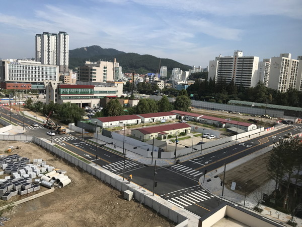 의왕시는 다음달 30일까지 의왕고천지구 자족시설용지 공급 추천대상자를 모집한다. 사진은 의왕고천지구 자족시설 용지 현장. (사진제공=의왕시청)