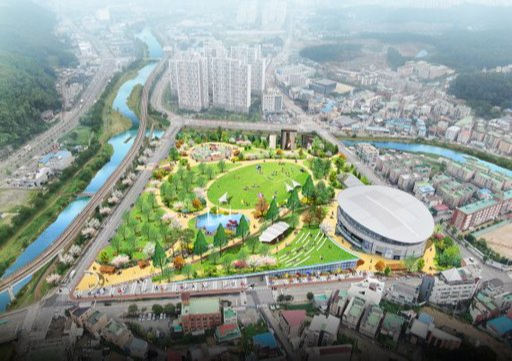 용인 센트럴파크 조감도. (사진제공=용인시청)