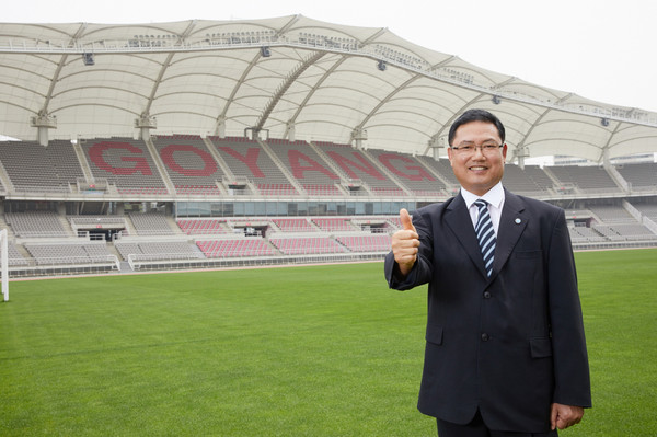 고양도시관리공사는 2020년 행정안전부 주관 지방공기업 경영평가에서 창립 이후 최초로 2년 연속 ‘최우수공기업’으로 선정되는 쾌거를 이뤘다고 밝혔다. 사진은 김홍종 고양도시관리공사 사장. (사진제공=고양도시관리공사)