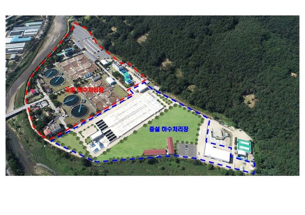 광주시는 안정적 하수처리를 위해 증설한 ‘경안 공공하수처리시설’을 오는 12일부터 사용개시 한다. (사진제공=광주시청)