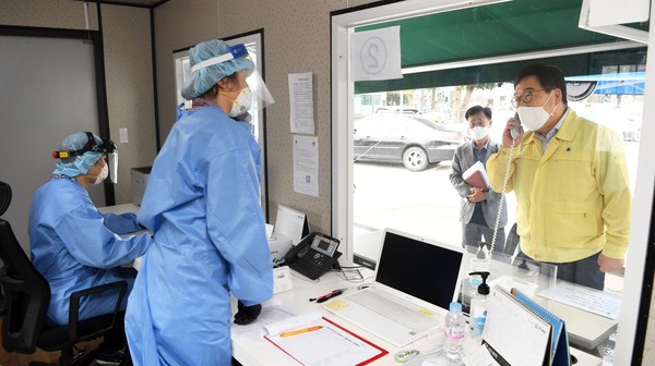 광주시는 오는 16일부터 내년 1월 3일까지 임시 선별검사소 2곳을 한시적으로 운영한다고 14일 밝혔다. (사진제공=광주시청)