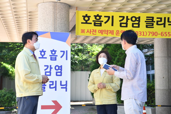 코로나 극복 적극행정 (사진제공=하남시청)