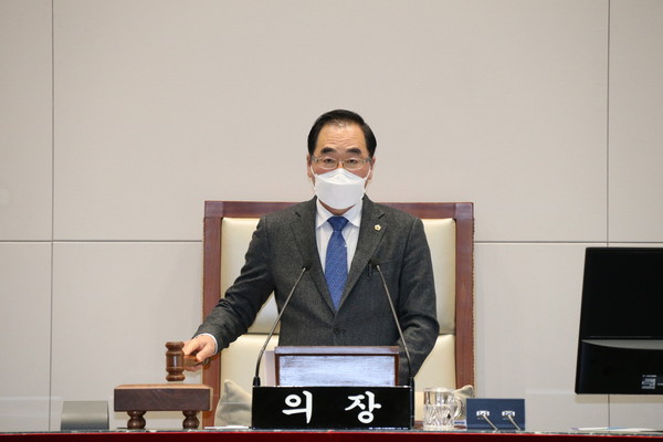 성남시의회는 25일 제260회 임시회 제1차 본회의를 시작으로 내달 4일까지 11일간 올해 첫 임시회 일정에 돌입했다. (사진제공=성남시의회)