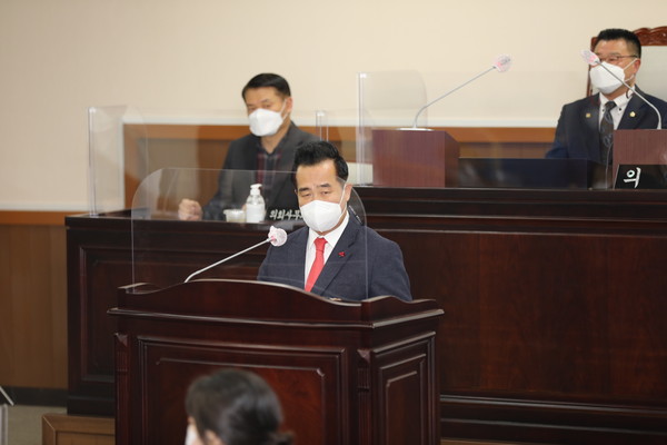 동구의회는 윤재실 의원의 발의로 ‘제2외곽순환도로 구분지상권 설정 문제 대책 촉구를 위한 특별위원회’를 구성했다고 밝혔다. (사진제공=동구의회)