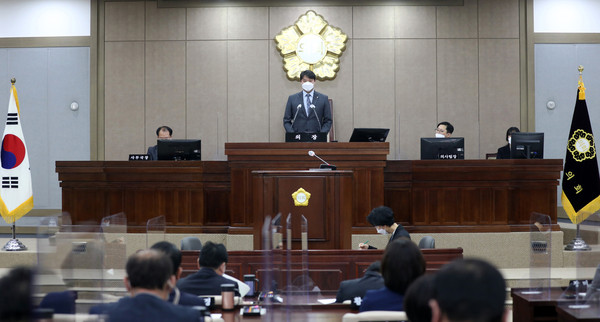 수원시의회는 지난 2일, 제358회 임시회를 열고 10일간의 의정활동에 돌입했다. (사진제공=수원시의회)